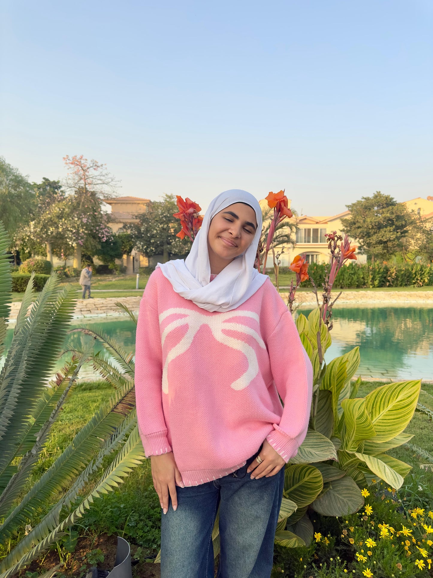 Cotton Candy Bow Knit 🍬